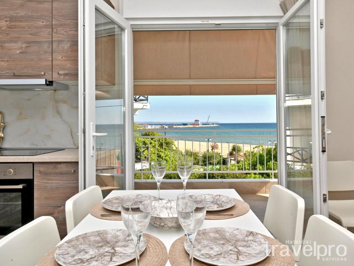 Sabbia Apartments Seafront By Rentalspro Services - Nea Moudania Halkidiki Exterior photo