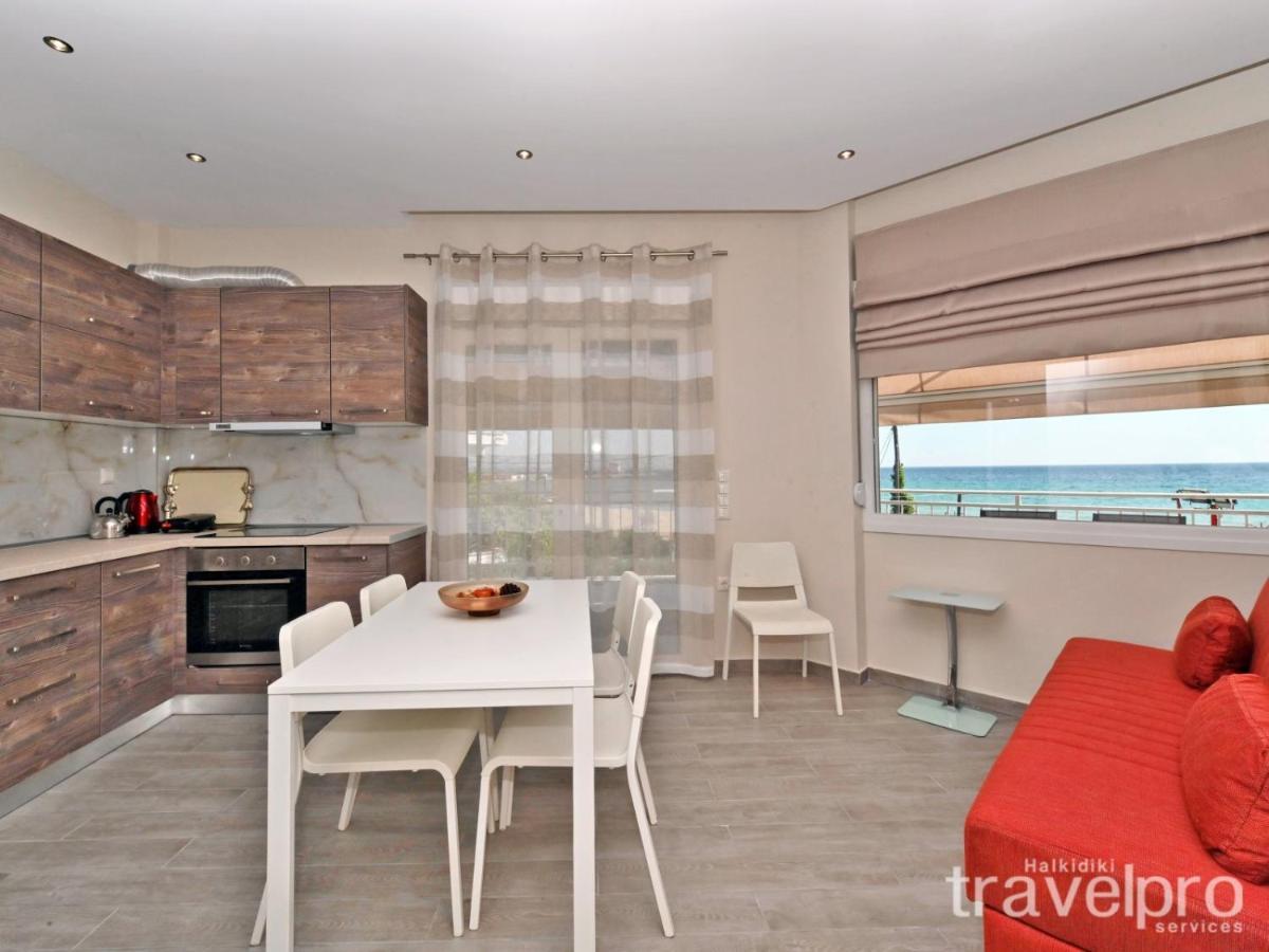 Sabbia Apartments Seafront By Rentalspro Services - Nea Moudania Halkidiki Exterior photo